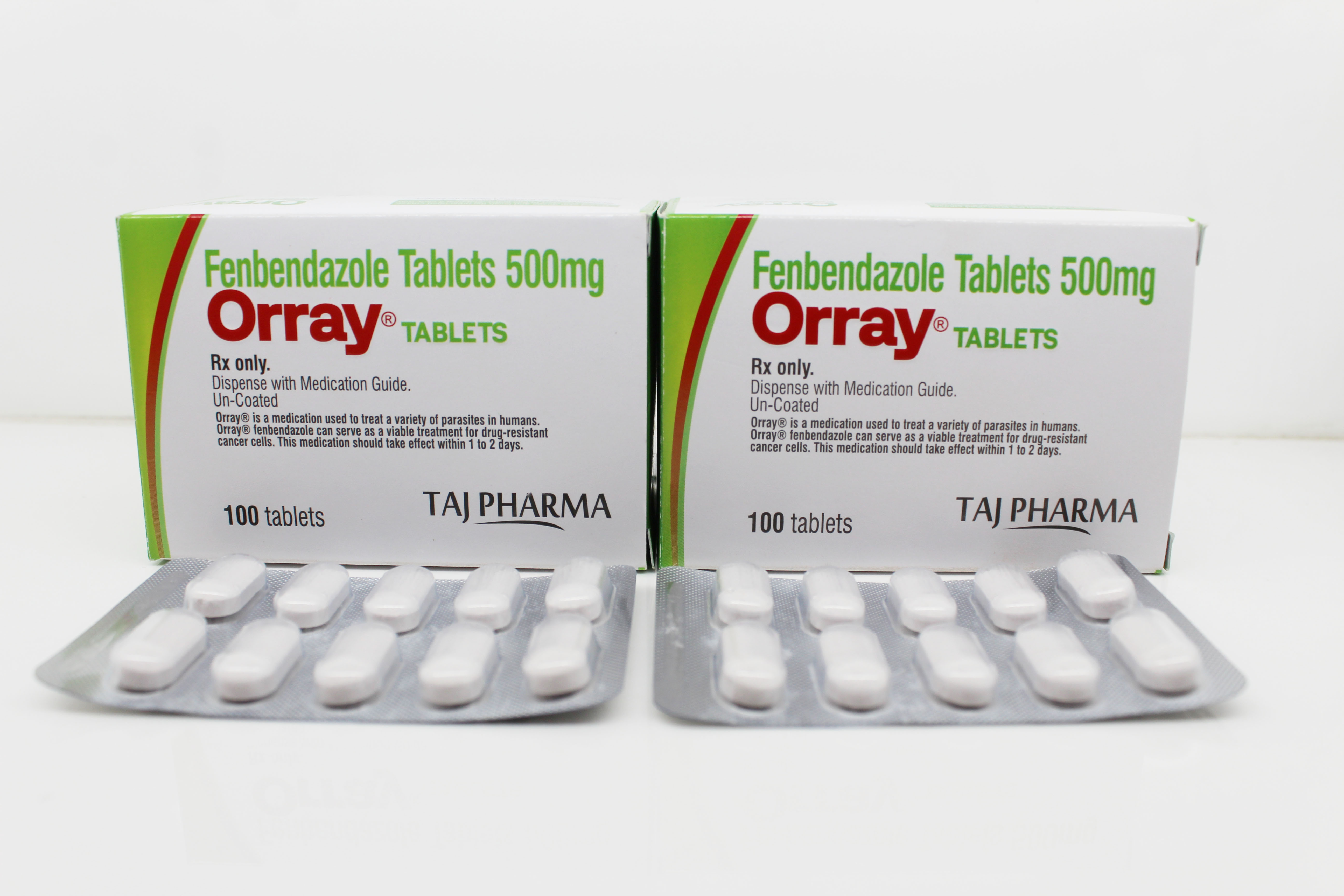 Fenbendazole Tablets 500mg - Fenbendazole 500mg Tablets Pan India Manufacturer manufactured by Taj Pharma India for global export